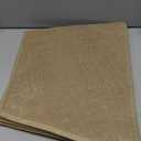 SHENG HONG 30 Inch Christmas Tree Collar Buffalo Plaid Christmas Tree Skirts Tree Ring Christmas Decorations for Party Holiday Home Decoration - Flax