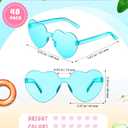 Kanayu Party Fun Sunglasses Bulk Retro Mixed Style Rimless Sunglasses for Adults Bachelor Wedding Birthday Party Favors