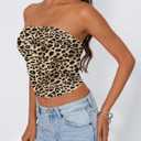 Trendy Queen Women's Strapless Bandeau Tube Tops Stretchy Butter Soft Summer 2026 (XS)