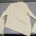 Women's Sweater Off Shoulder & Boat Neck Oversized Long Sleeve Pullover Cozy Knit Fall Winter Casual, Pale Yellow Medium
