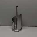 Stainless Steel Mountain Paper Towel Holder Countertop with Modern Spiral Cover Stand for Kitchen Roll Organize Freestanding Easy One-Handed Operation for Kitchen Bathroom Dining Table