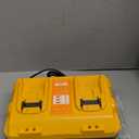 TeenPower 12/20V Max Battery Charger Replacement for Dewalt DCB102 Compatible with 12V 20V Max Lithium Battery DCB124 DCB203 DCB204 DCB606, 2-Port Simultaneous Charging