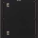 Amazon Basics Rectangular Wood Poster Frame, 12" x 18", Black