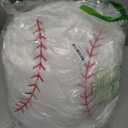 OurHonor Baseball Plush, 18 inch Baseball Pillow Soft Fluffy Football Stuffed Plushies Toy Comfortable Cushion Room Decorations Party Gift for Boy & Girls