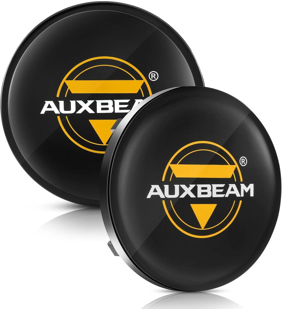 Auxbeam C4 Series 4 Inch Black Protective Light Covers, Round Offroad LED Pods Lens Cap, On Road & Off Road, Polycarbonate Plastic, Snap-On Design, 2 Packs Auxbeam C4 Series 4 Inch Black Protective Light Covers, Round Offroad LED Pods Lens Cap, On Road & Off Road, Polycarbonate Plastic, Snap-On Design, 2 Packs