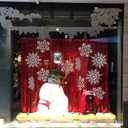 6pcs Large White Snowflakes Ornaments 12 Big Plastic Glitter Snowflake for Winter Indoor Outdoor Christmas Tree Window Room Decorations Giant Craft Snowflakes