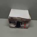 Electric Gooseneck Kettle, 1F Temperature Control, 304 Stainless Steel Inner, 0.8L/1200W Fast Heating with Auto Shut-Off & Safety Lock for Pour Over Coffee & Tea - Black