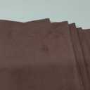 12 Pack Thanksgiving Cloth Napkins Bulk Embroidered Christmas Cloth Napkins Holiday Table Decorations Xmas Party Gifts for Dinners Parties(Brown)