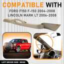 A Pillar Interior Trim Handle Left Driver Side Compatible with Ford F150 F-150 2004-2008 Lincoln Mark LT 2006-2008 A Pillar Grab Handle Assist Panel 4L3Z-1503599-AAC (Left Driver Side Beige)
