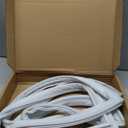 242193206 refrigerator door gasket Compatible With Frigidaire FFTR1814TW0 FFTR1821TW0 FFTR1821QW0 FFTR1814TWB FFTR1814QW0 FFTR1814QW2 FFTR1821TW6 FFTR1814LWM FFTR1814QW8B Refrigerator Door Seal