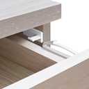 Coolrunner Child Safety Locks, 4 Pack Baby Proofing Drawers Locks, Baby Safety Invisible Drawer Latches with Strong Adhesive for Baby Care - No Tools or Drilling Required