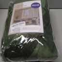 MIULEE Velvet Curtains Olive Green Elegant Grommet Curtains Thermal Insulated Soundproof Room Darkening Drapes for Classical Living Room Bedroom Decor 52 x 84 Inch Set of 2