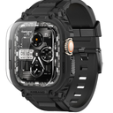 amBand M1 Sport Case Band for Apple Watch Ultra 3/2/1 & SE 3/2/1 & Series 11 10 9 8 7 6 5 4 3 49mm, Shockproof & Scratch Resistant Rugged Bumper for Men