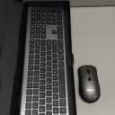 Wireless Mouse and Keyboard Combo, Silent Full-Size Computer Keyboard with Calculator Button, 2400 DPI Mouse, Quiet Click, Slim Cordless USB Set for Laptop PC Windows Mac - Space Grey