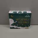 LUMARA Inflatable Bed Rail for Toddlers 2 Pack - Portable Travel Bed Bumpers for Kids Fits Twin Full Queen King Size Beds - Non-Slip Safety Guard Rails