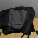 BDK PolyPro Car Seat Covers Full Set in Gray on Black, Front and Rear Split Bench Seat Covers for Cars, Easy to Install Car Seats Cover Set and Accessories for Auto Trucks Van SUV - Gray