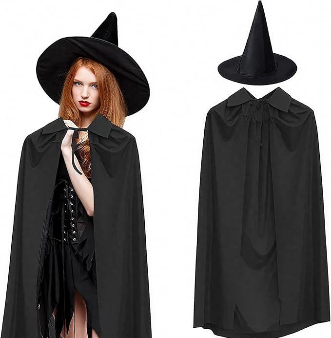 Halloween Cape Cloak for Halloween Cosplay Birthday Party Decoration Web Cape for Women Unisex Adult Masquerade