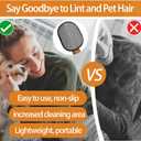 Pet Hair Removal Glove, Pet Flat Tooth Comb, 2Pcs, Pet Grooming Glove and Undercoat Rake Deshedding Tool Set for Dogs Cats Hair Removal Brush Kit for Shedding Control, Magic Brush