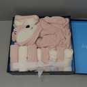 Gerber Baby 10-Piece Hooded Towel, Robe, & Washcloths Set, Fox, One Size