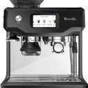 Breville BES880BTR Barista Touch Espresso Machine, Black Truffle
Pull barista-quality espresso shots, lattes and cappuccinos at home with semi-automatic coffee maker with built-in grinder