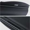 for Tesla Rear Trash Can Model Y Juniper Accessories 2025 2026 Center Console Organizer with Anti-Slip Lid Cover Model Y Floor Storage Box Garbage Bin Silicone Backseat Storage Box Black