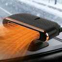 Car Heaters for Vehicle, 12v Portable Heater for Car, 3-in-1 Plug in Car Heater, 10s Quick Heating 360 Rotatable Handheld Cars Windscreen Defogger, Multifunctional Plugs Into Cigarette Lighter