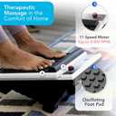 MedMassager Foot Massager Plus | Deep Tissue Massage Therapy, at-Home Massager, Dual Speed, Portable & Compact, Fast Relief from Neuropathy, Improves Blood Circulation MMF07