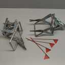 2 Pack Mole Traps that Kill Best, Vole Traps Outdoor Use Scissor for Lawns, Mole Trap Easy to Set Galvanized Steel Reusable Quick Capture Gopher