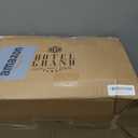 Hotel Grand White Goose Down Fiber Comforter Twin Size - All Season Fluffy Hotel Collection Duvet Insert Twin Medium Warmth Comforter with 1cm Breathable Panel, 68" x 90"