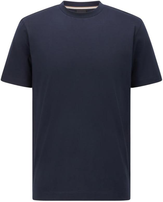 BOSS Men's Tiburt Short Sleeve Crewneck T-Shirt (X-Large, Navy)