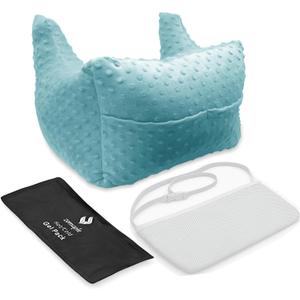 Zomaple Mastectomy Recovery Pillow with Gel Pack & Shower Lanyard Post-Op Essentials, Breast Augmentation/Reduction & Mastectomy Recovery Supplies Washable Cover for Comfort & Support