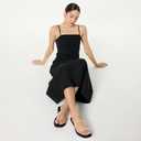 The Drop Women's Camilla Wide Thong Sandal (5.5, Clear)