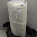 GAIALOOP 3 Inch Memory Foam Camping Mattress, Dual Layer Thick Sleeping Camp Pad for Car Tent Cot, Roll-Up Portable Glamping Floor Bed for Guests Sleepover (Full: 75*54*3", Avocado Green)