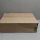 Fixwal Night Stand with Charging Station, LED Nightstand with Fabric Drawers, End Table with PU Finish, Bed Side Table, Rustic Brown (27.6"H (3 drawers))