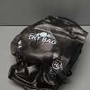 HEETA Dry Bag Waterproof for Women Men, 5L/10L/20L/30L/40L Roll Top Lightweight Dry Storage Bag Backpack with Phone Case for Travel Swimming Boating Kayaking Paddle Board Camping Beach Accessories (Black)