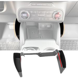Center Console Organizer Compatible with 2021-2024 Ford Bronco Sport/2020-2024 Ford Escape Shifter Storage Gear Side Storage Organizer for Bronco Sport/Escape Accessories(Shifter Tray)