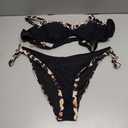 Eomenie Bikini Set for Women Underwire Push Up Two Piece Bathing Suit Color Block Swimsuit Swimwear Size 2XL