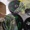 CAP 2-inch Olympic Bumper Plate Weight Set | 100-370 lbs | Multiple Colors | Storage Rack Optional