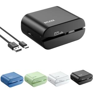 Rechargeable Electric Letter Opener - Letter Openers Envelope Slitter, Electric Envelope Opener, Mail Opener, Universal Envelope Efficient Letter Opener Tool for Office, Home (Black)