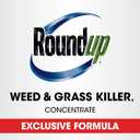 Roundup Weed & Grass Killer Concentrate, Use in and Around Flower Beds, Walkways and Other Areas of Your Yard, 1 gal.