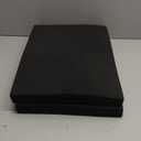 2 Pcs Black Polyurethane Foam Sheet- 16 x 12 x 1.5 Inch Cuttable Foam Inserts for Cases- Packing Foams Pads for Toolbox Camera Storage and Crafts