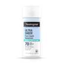Neutrogena Ultra Sheer Liquid Mineral Sunscreen For Face, Lightweight, Broad Spectrum SPF 70 Facial Sunscreen for Sensitive Skin Leaves a Silky, Non-Greasy Finish, Oxybenzone-Free Sun Care, 1.4 fl. oz