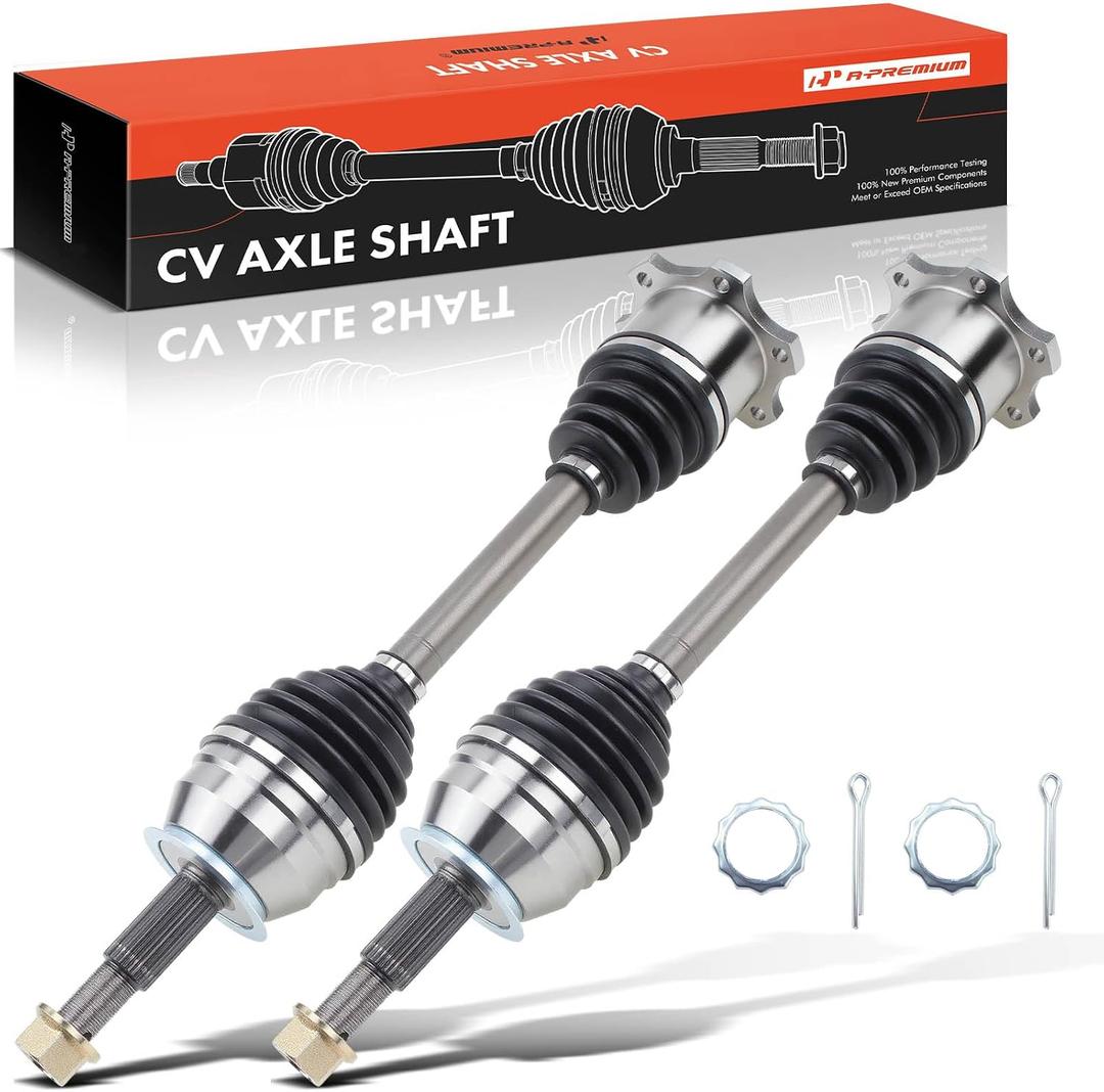 A-Premium Set of 2 Front CV Axle Shaft Assembly