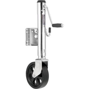 Fulton XP15L 0101 Marine Trailer Jack, 1,500 lbs. Lift Capacity, Sidewind, Bolt-On Side Mount, 12 Inch Travel