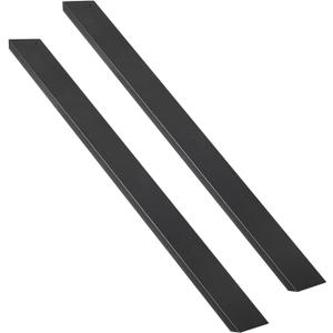 Hidden Double-Sided Island Countertop Support Bracket 2 Pack Black 34 Inch Heavy Duty Granite Countertop Bracket for Kitchen Islands Breakfast Bars