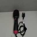 Dual Voltage Hair Dryer Brush with Negative Ion Anti-frizz Styler - Hot Air Volumizer for 110V-120V/220V-240V European and Travel Use