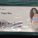 ILILI Foldable Yoga Mat, 10mm Thick, 75x26 Inch Extra Long, Exercise Mat