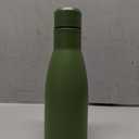BJPKPK 12oz Water Bottles Stainless Steel Double Wall Vacuum Insulated Small Water Bottles for Travel,Olive Green