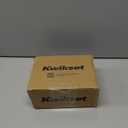 Kwikset Singapore Interior Passage Door Handle, Lever For Closet and Hallway Doors, Reversible Non-Locking Handle Lever, Satin Nickel, with Microban Protection (1 Pack)