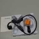 2025 New Bluetooth Bone Conduction Headphones, Open-Ear Design, Sweatproof & Waterproof, HD Stereo Sound, 10Hrs Playtime, Lightweight for RunningOfficeDaily Life (Gray-Black)